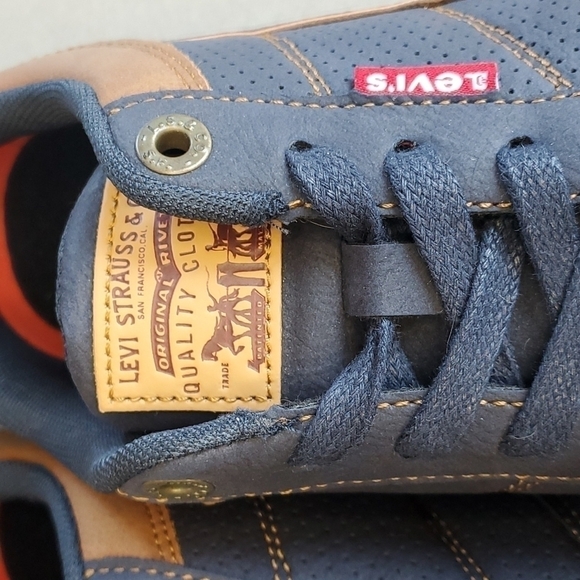 Blue Levi's Sneakers - Picture 5 of 12